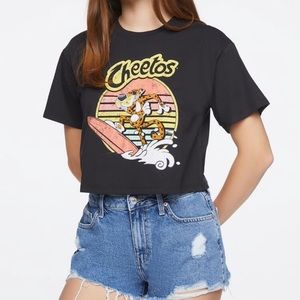 Retro High-Rise Denim Shorts